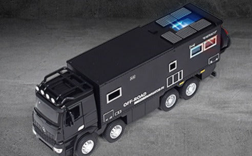 ENN 1/32 Mercedes-Benz Alloy Off-road RV Model Pull Back Sound and Light Toy Truck Truck