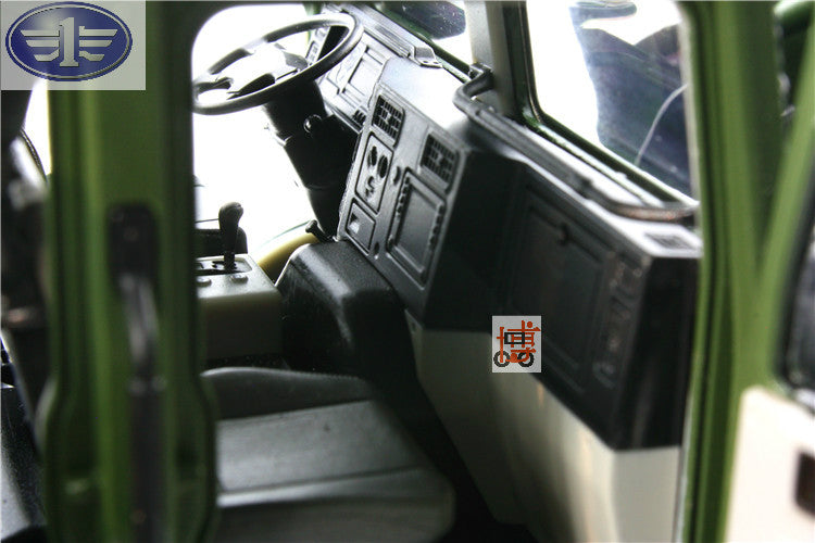 Faw Jiefang MV3 1-24 new generation tactical truck alloy car model