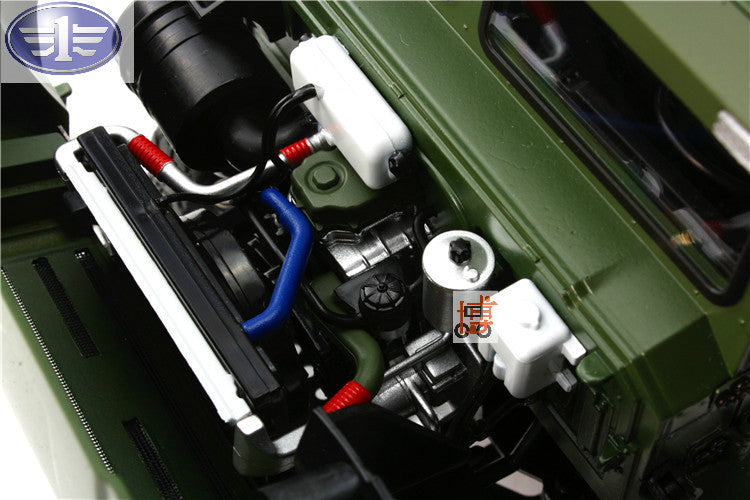 Faw Jiefang MV3 1-24 new generation tactical truck alloy car model