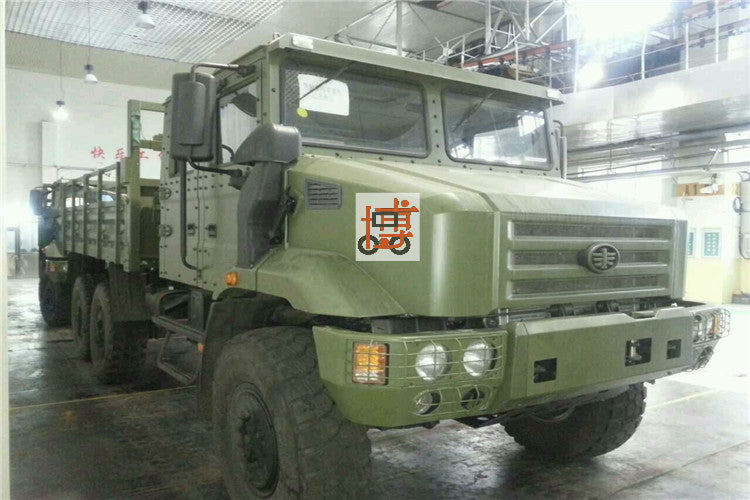 Faw Jiefang MV3 1-24 new generation tactical truck alloy car model
