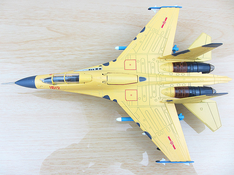 Fighter model 16 aircraft model alloy simulation military alloy model