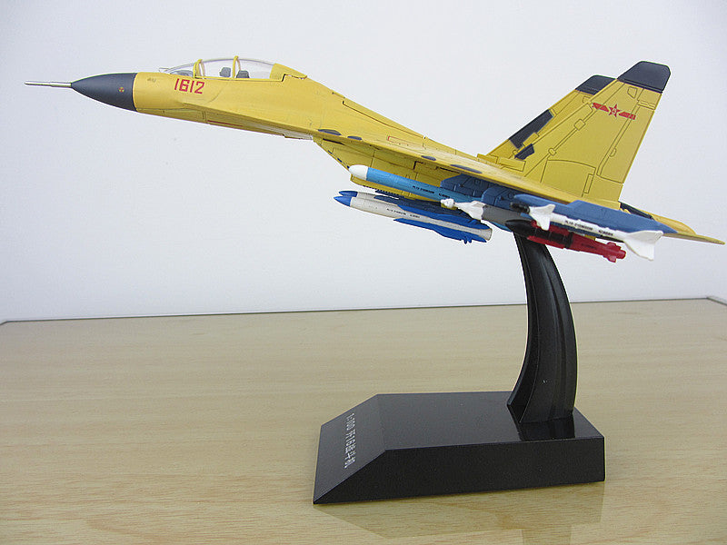 Fighter model 16 aircraft model alloy simulation military alloy model