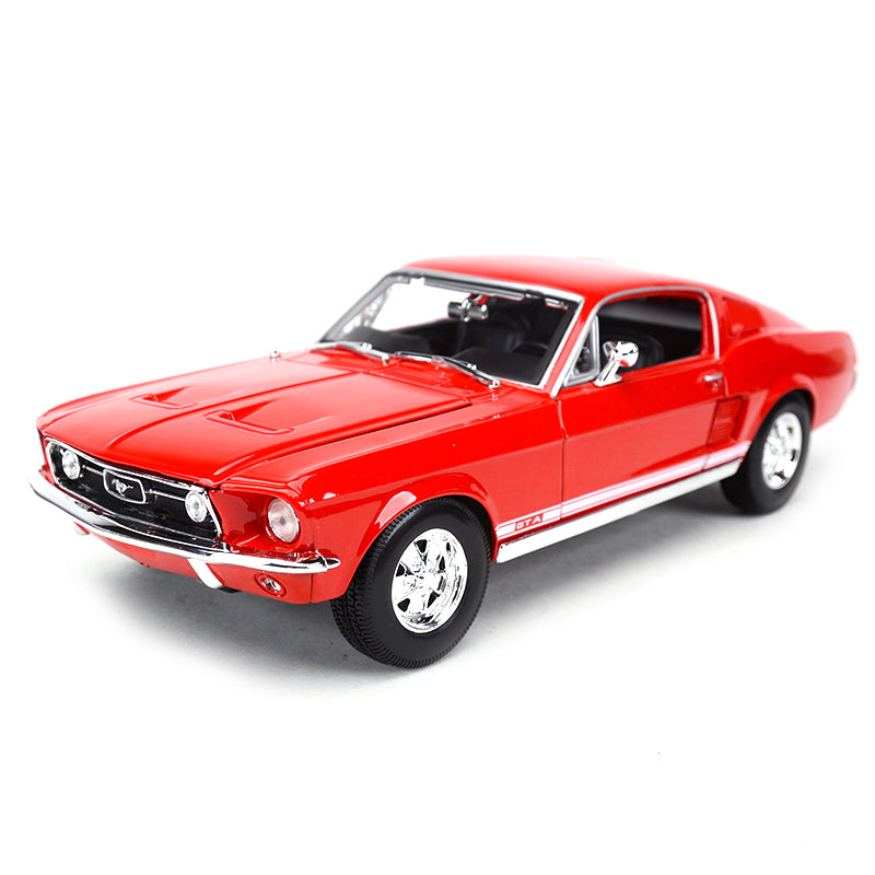 1- 18 Ford Mustang 1968 Fastback Classic Alloy Car Model