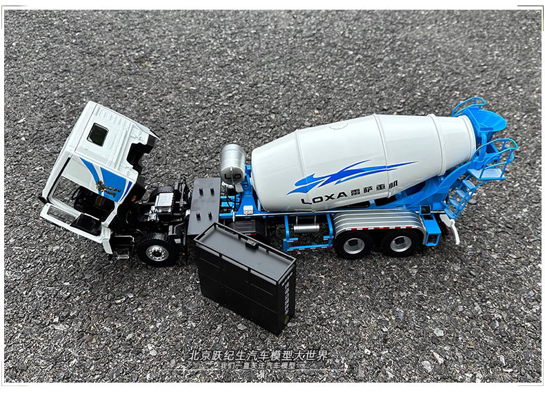 Foton 1-24 scale Alloy model Cement Mixer truck