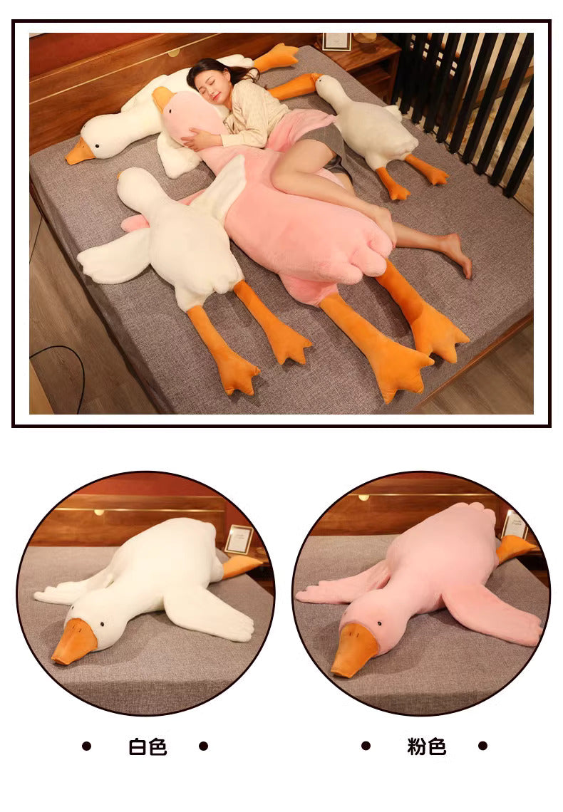Goose floor rest pillow