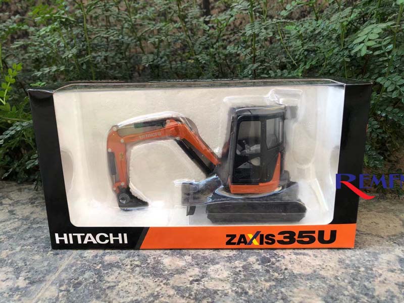 HITACHI ZAXIS ZX35U-5A Hitachi excavator engineering vehicle model 1/30