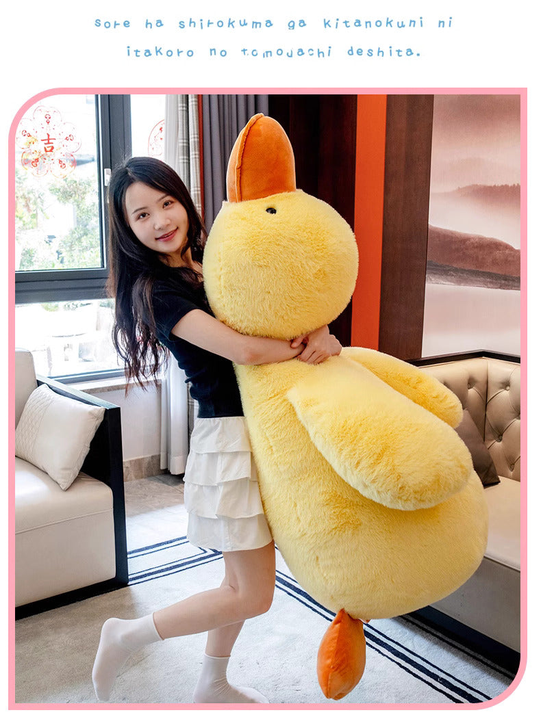 Huge ride the boat duck pillow
