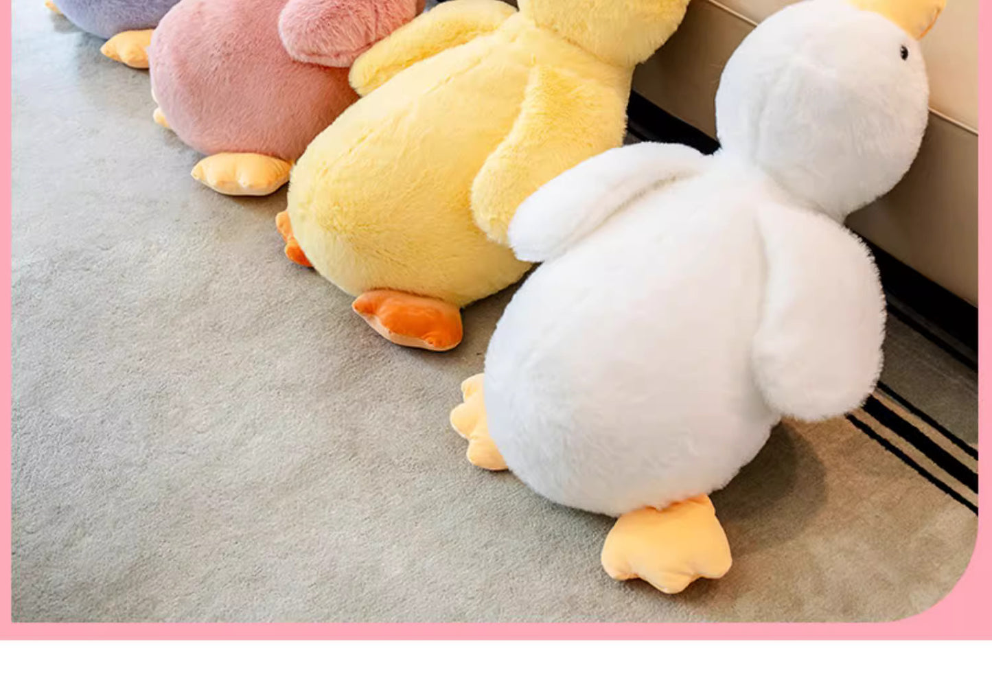 Huge ride the boat duck pillow