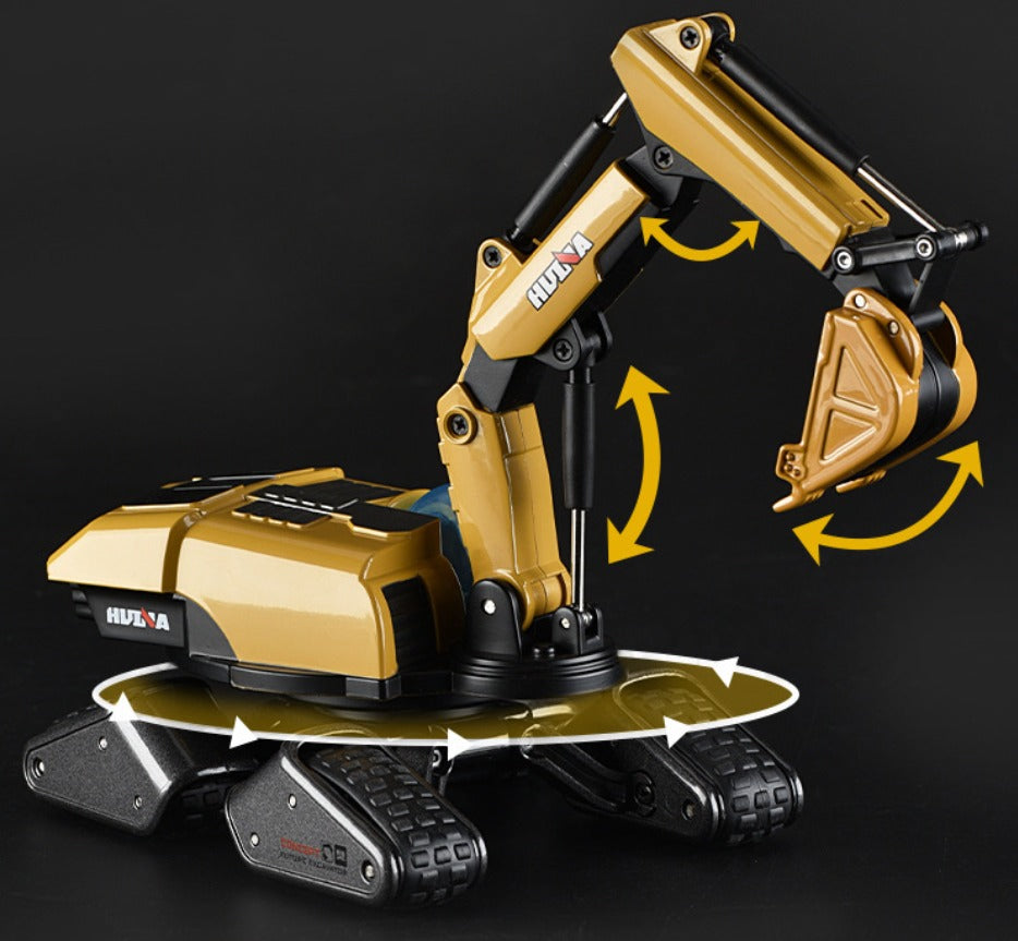 1-50 Huina excavator alloy model excavator