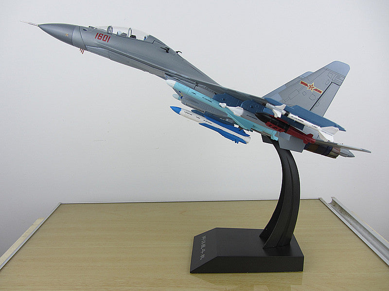 J-16 Fighter Model Aircraft Alloy Fighter Model