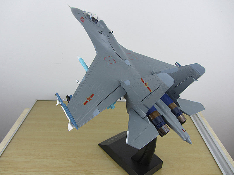 J-16 Fighter Model Aircraft Alloy Fighter Model