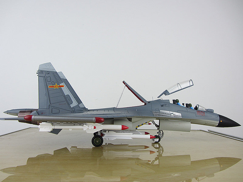 J-16 Fighter Model Aircraft Alloy Fighter Model
