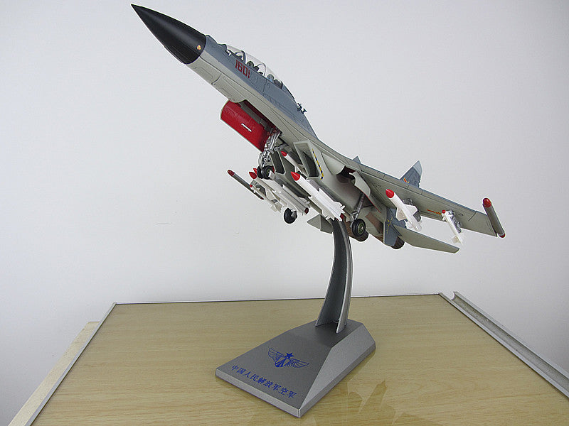 J-16 Fighter Model Aircraft Alloy Fighter Model