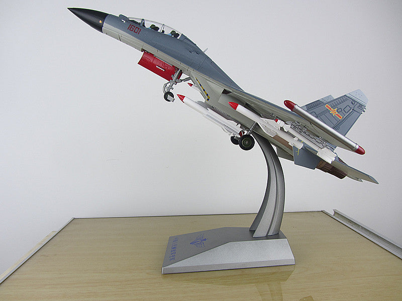 J-16 Fighter Model Aircraft Alloy Fighter Model