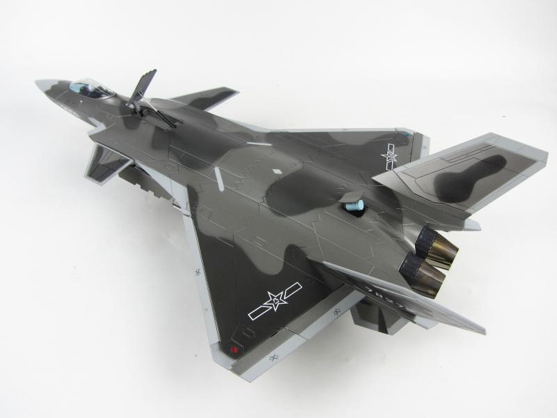 J20 Fighter Model Alloy Aircraft Model 1:144