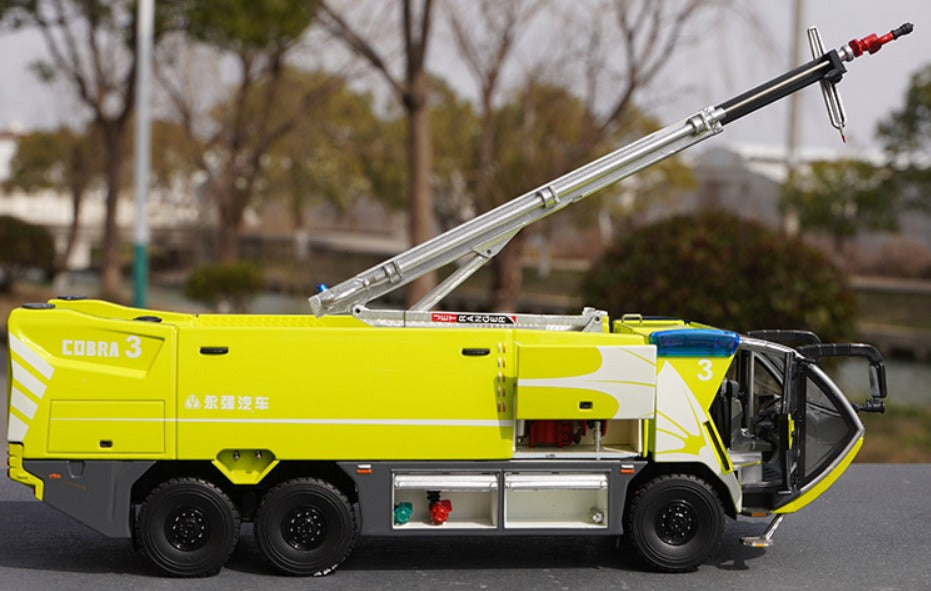 Jetta ACTROS Fire Engine Rescue truck alloy model toy