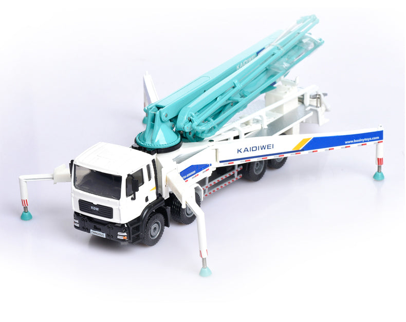 Kadiwe1 1-55 concrete pump truck alloy model