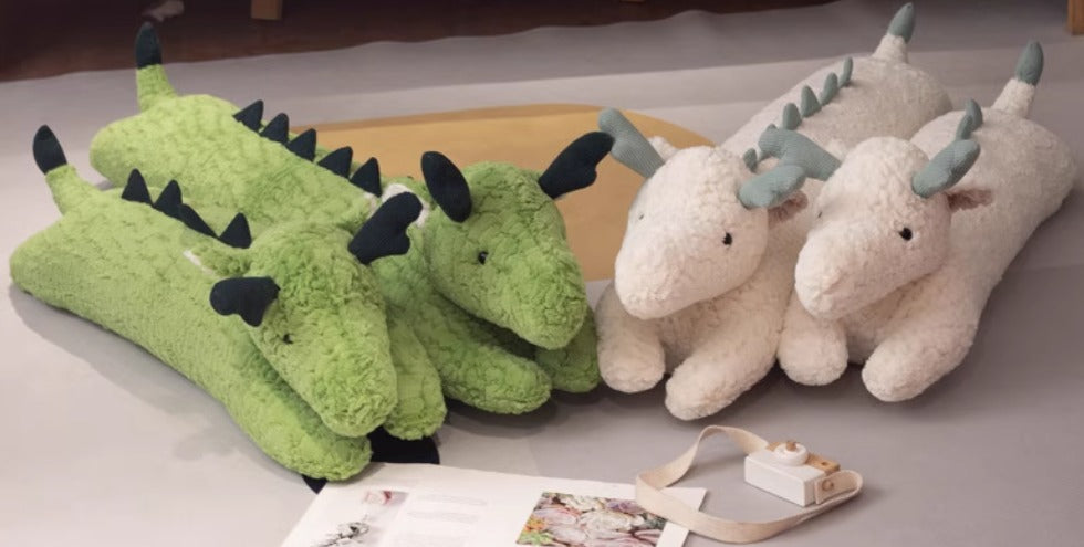 Lovely bird or dragon stuffed teddy bear