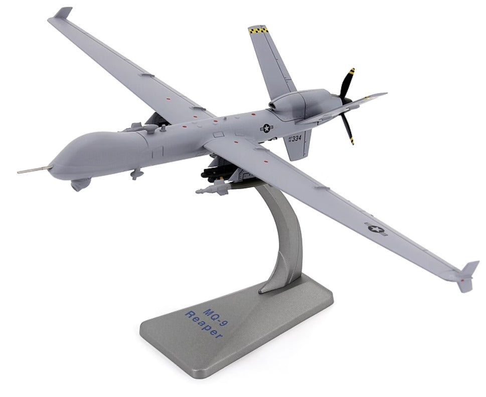 MQ-9 Reaper Predator UAV alloy aircraft model 1-72