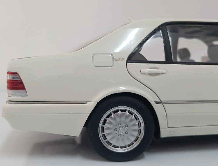 Mercedes Benz Tiger Head Ben S600 W140 Alloy Car Model