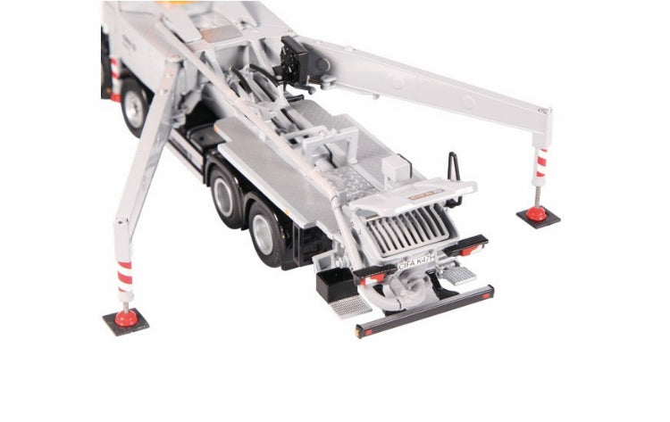 NZG 1-50 Mercedes Benz Cement Pump Truck Alloy Model 8851