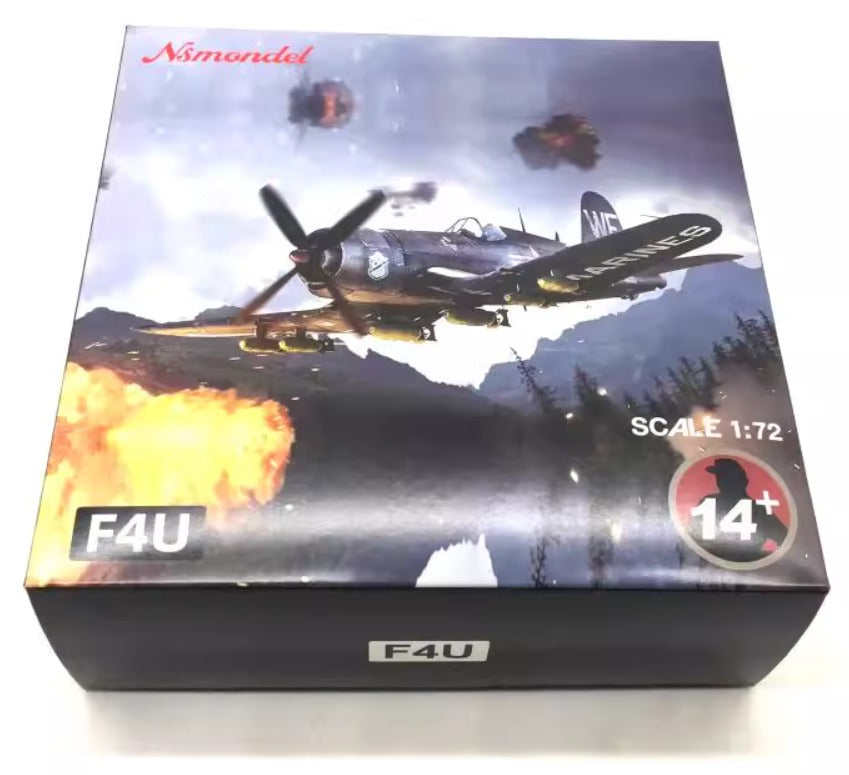 Nsmodel 1-72 U.S. Navy F4U Corsair carrier-based fighter alloy aircraft model