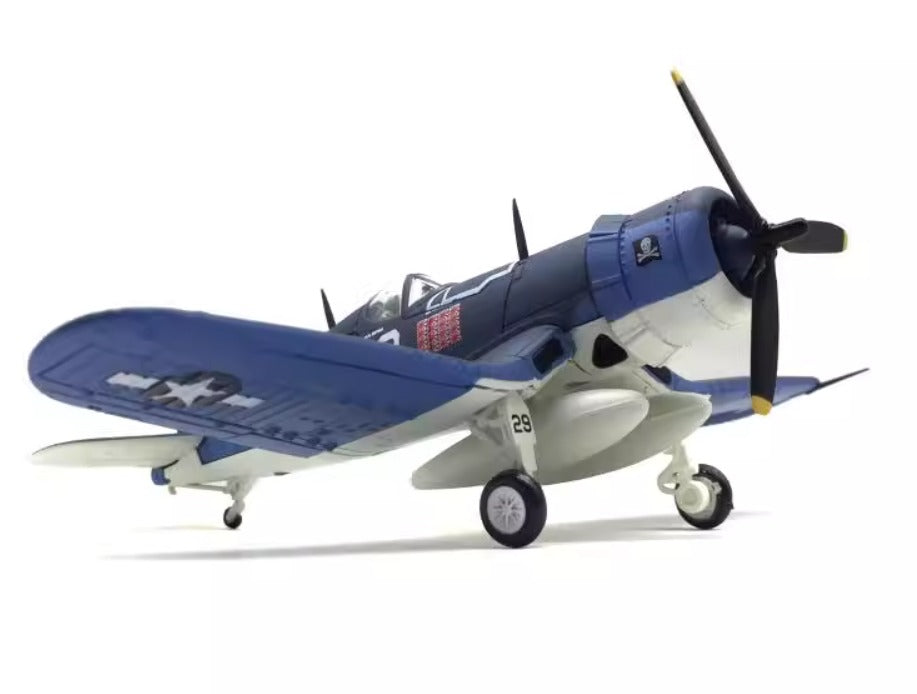 Nsmodel 1-72 U.S. Navy F4U Corsair carrier-based fighter alloy aircraft model