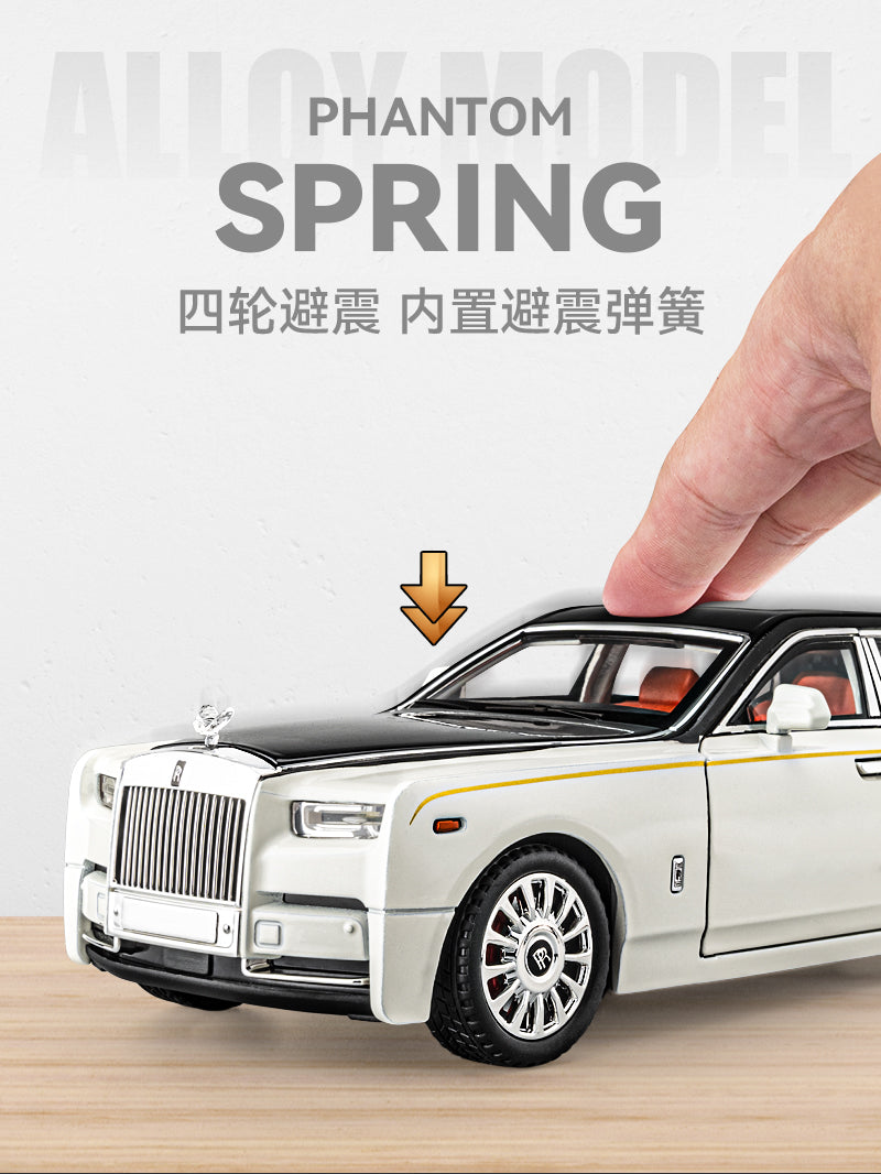 Oversized 1-18 Rolls-Royce Phantom Alloy Car Model