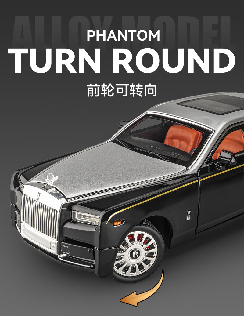 Oversized 1-18 Rolls-Royce Phantom Alloy Car Model