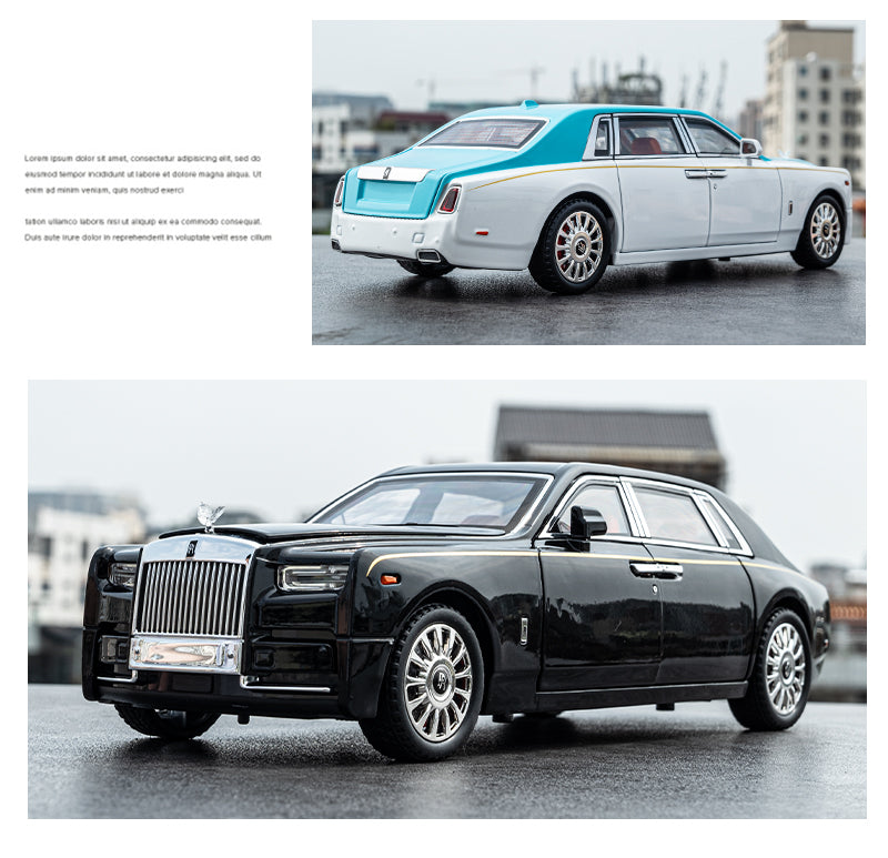 Oversized 1-18 Rolls-Royce Phantom Alloy Car Model