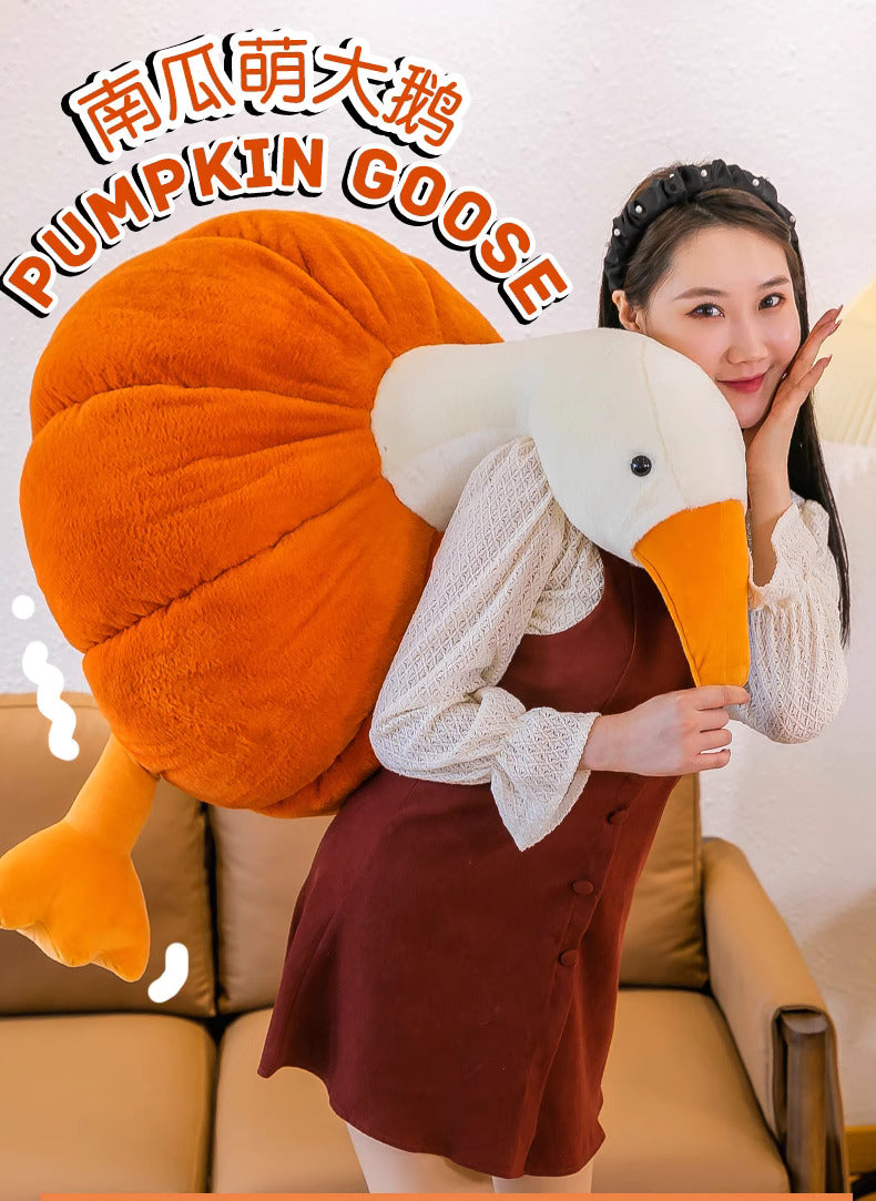 Pumpkin duck stuffed animal 75 cm tall (Copy)