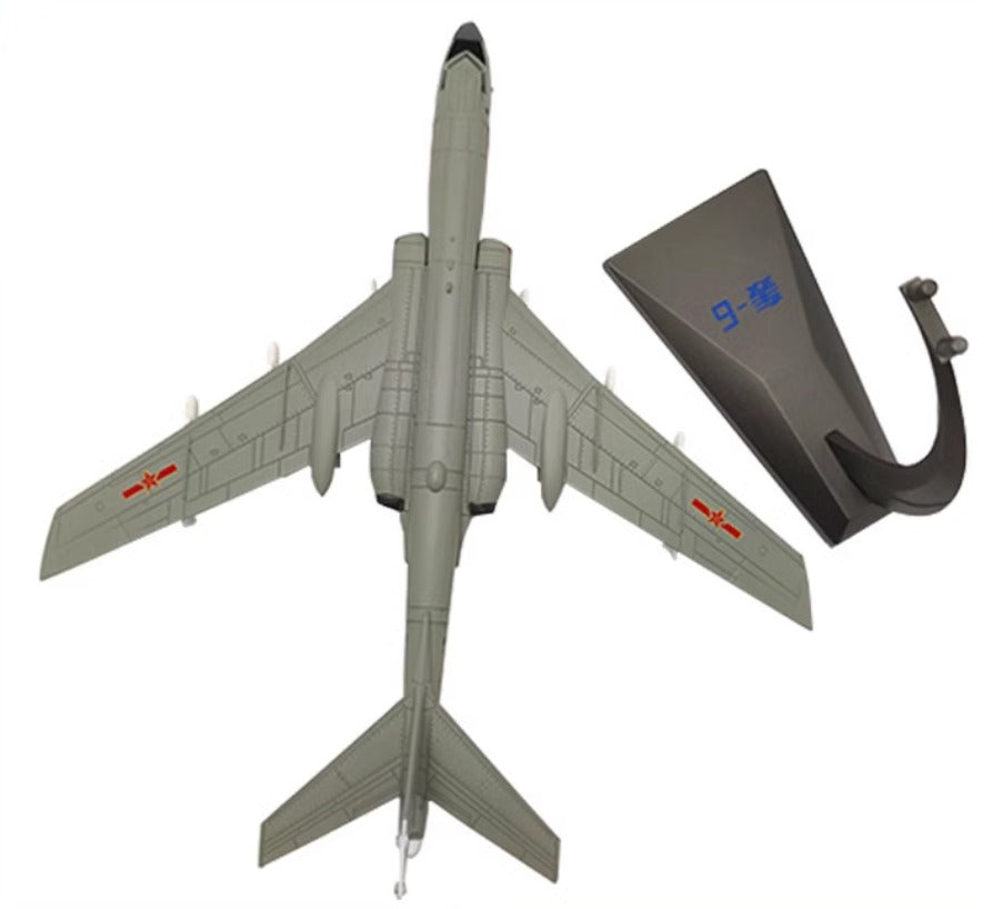 Qingjiayuan 1-86 H-6 bomber alloy H6K military aircraft model