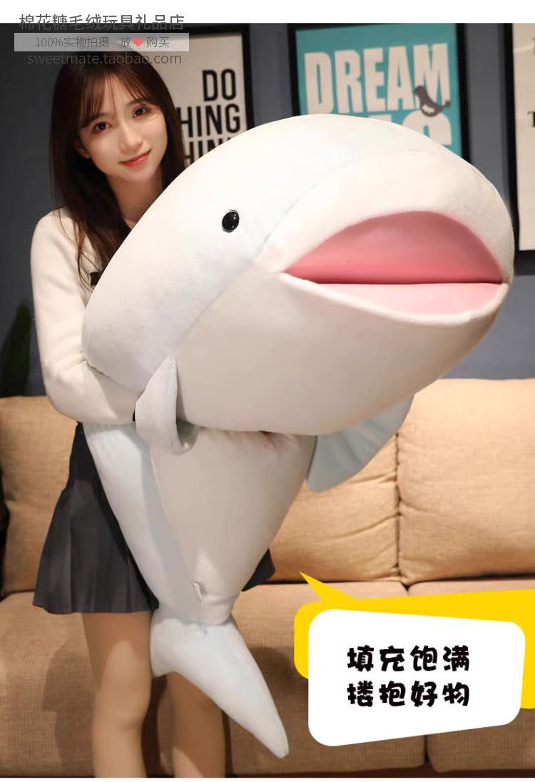 Rainbow gentle shark doll