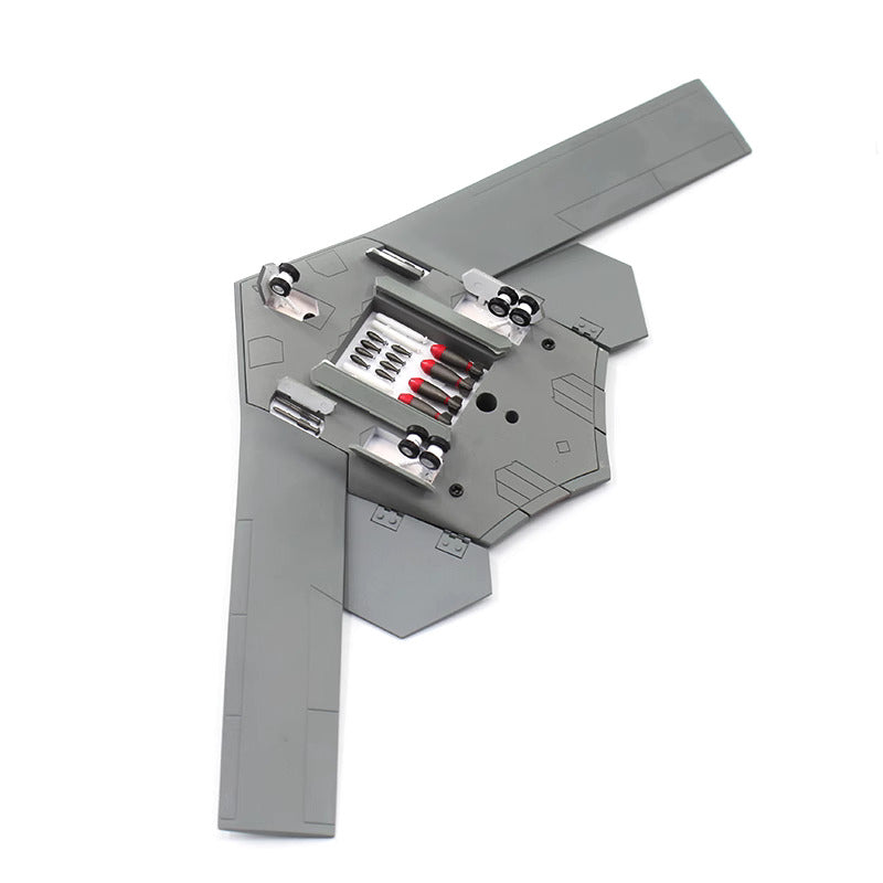 Red Ghost Bomber Alloy Military Model Aircraft