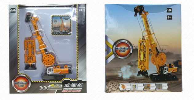 Rotary drilling rig model with alloy parts