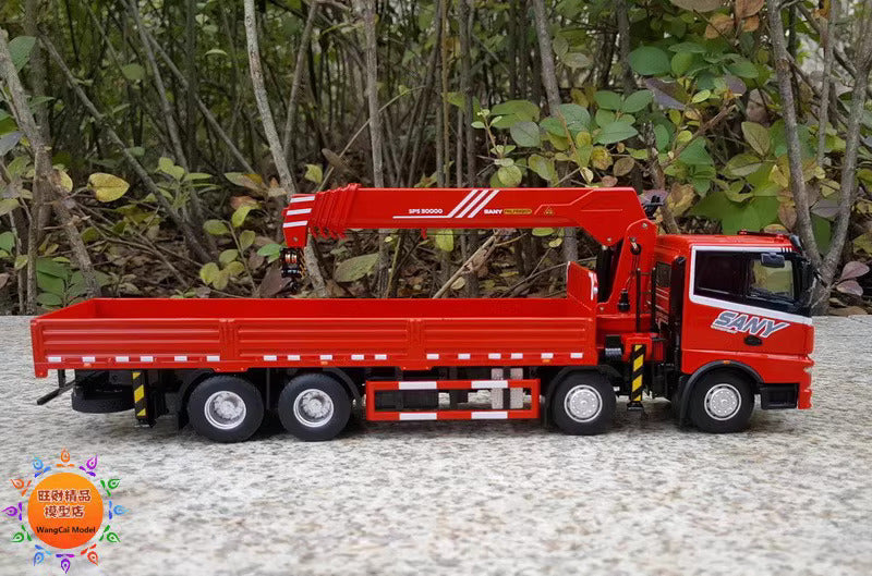 SANY Trinity Palfiger SPS3000 crane alloy truck model