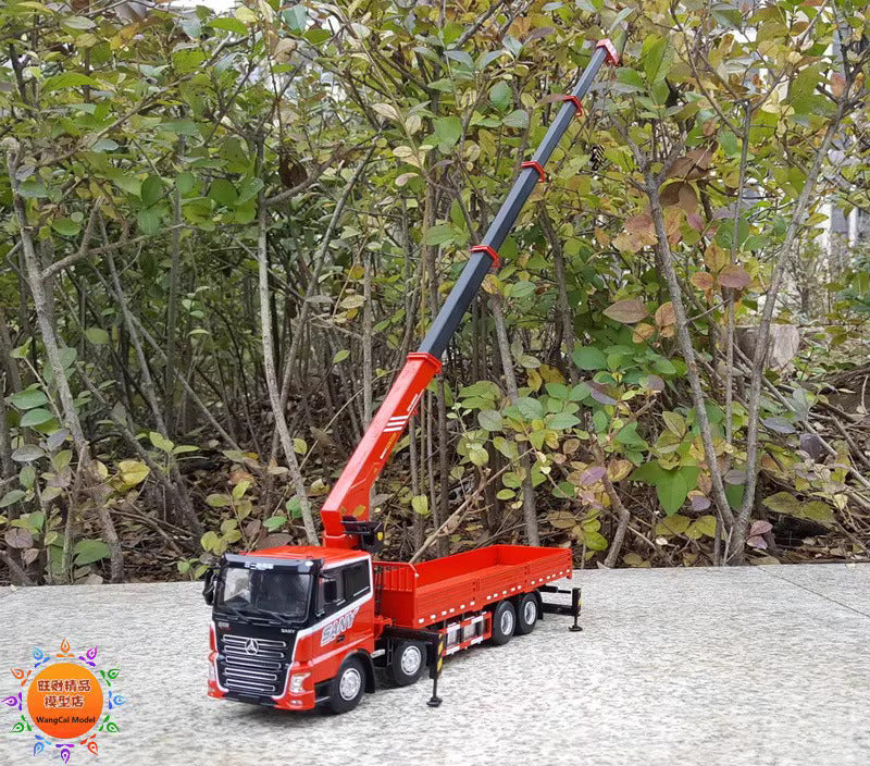 SANY Trinity Palfiger SPS3000 crane alloy truck model