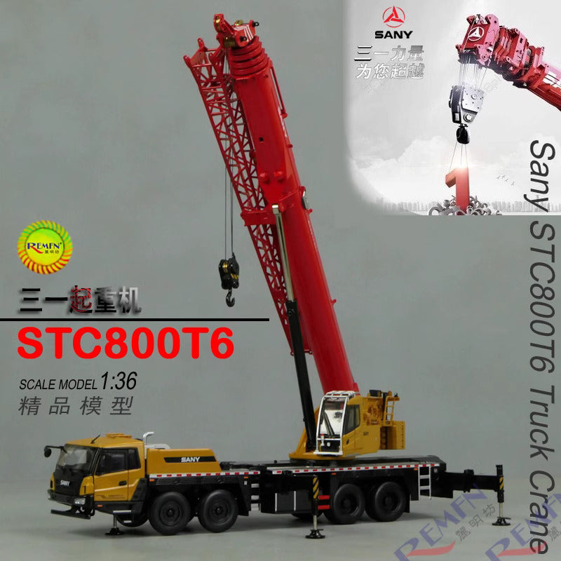 Sany Heavy Industries STC800T6 all-paved crane alloy model