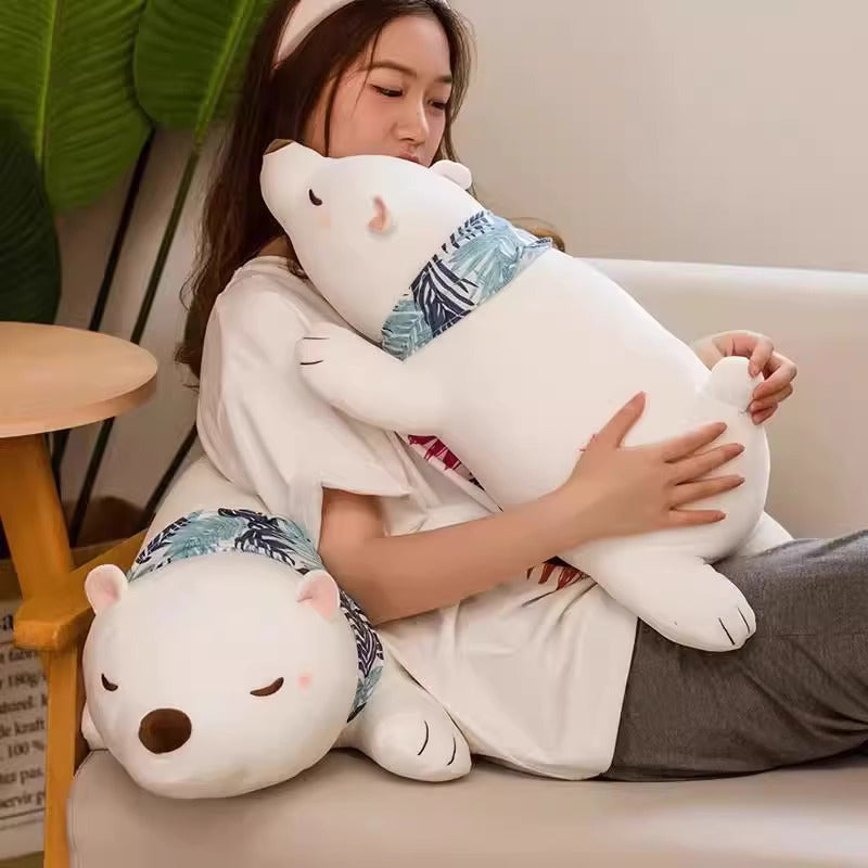 Sleep laying dog pillow