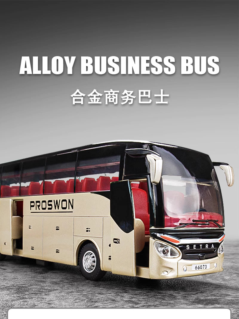 Small Bus with lights and sliding doors