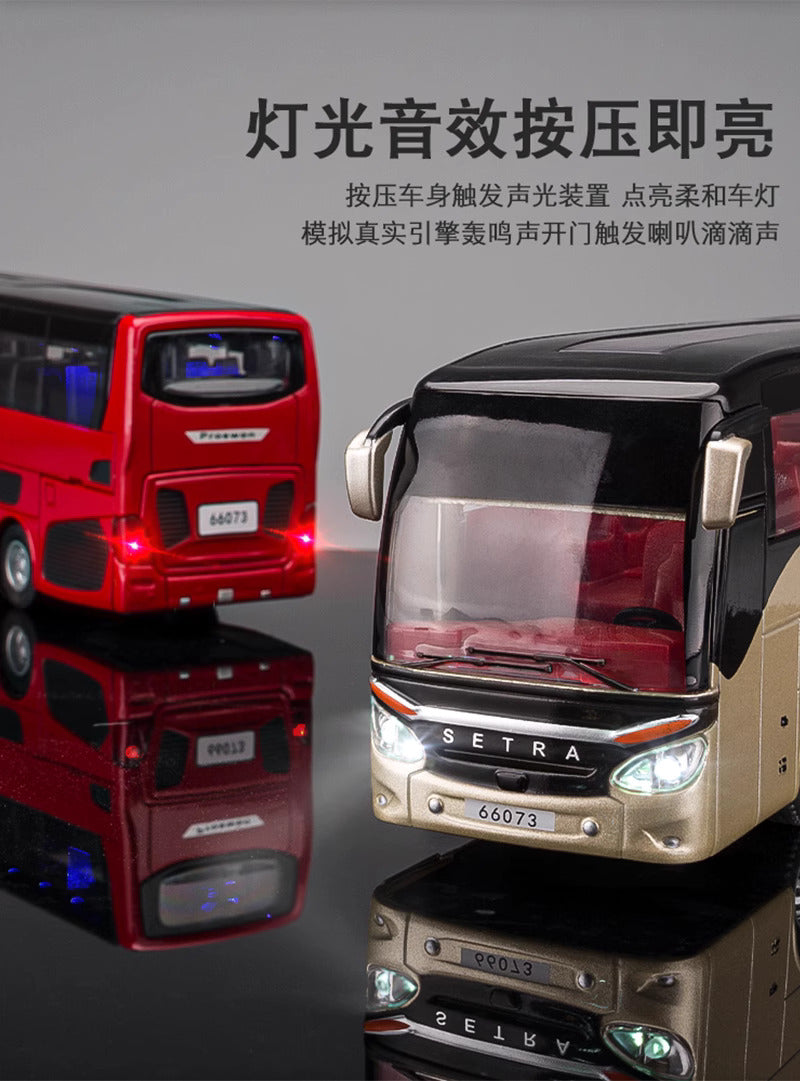 Small Bus with lights and sliding doors