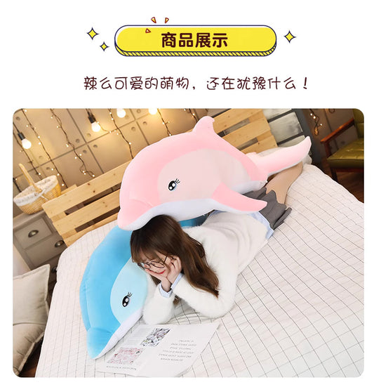 Stuffed dolphin doll