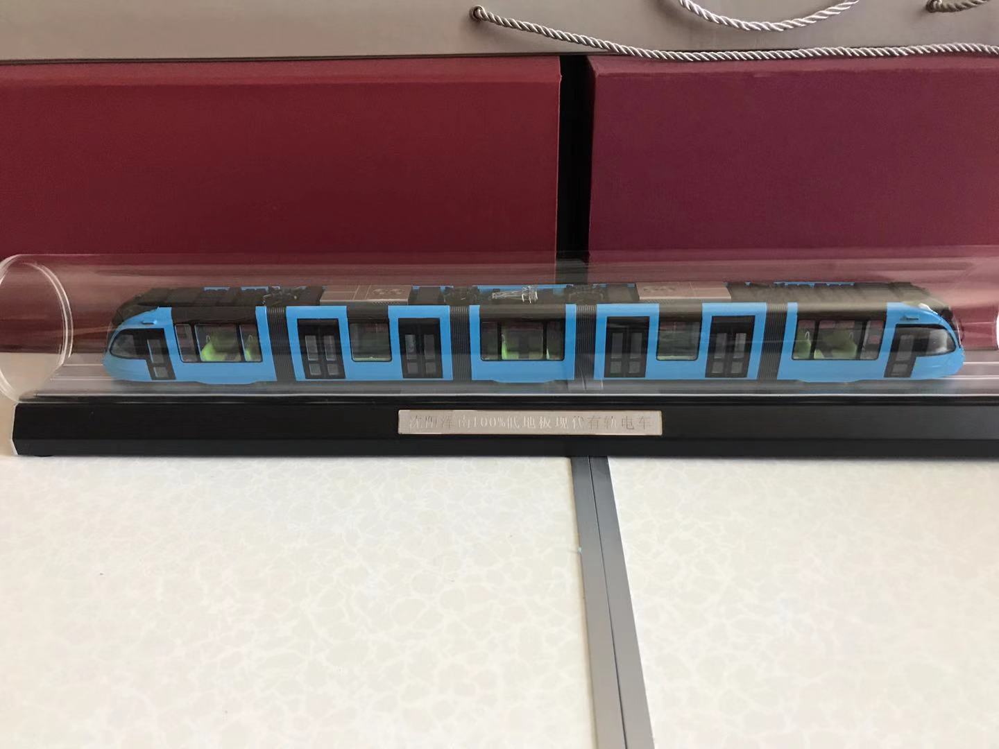 Subway of Shenyang static tram model
