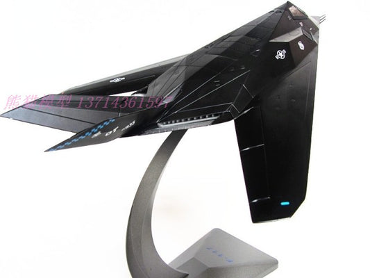 The Nighthawk F117 stealth fighter aircraft model 1-72