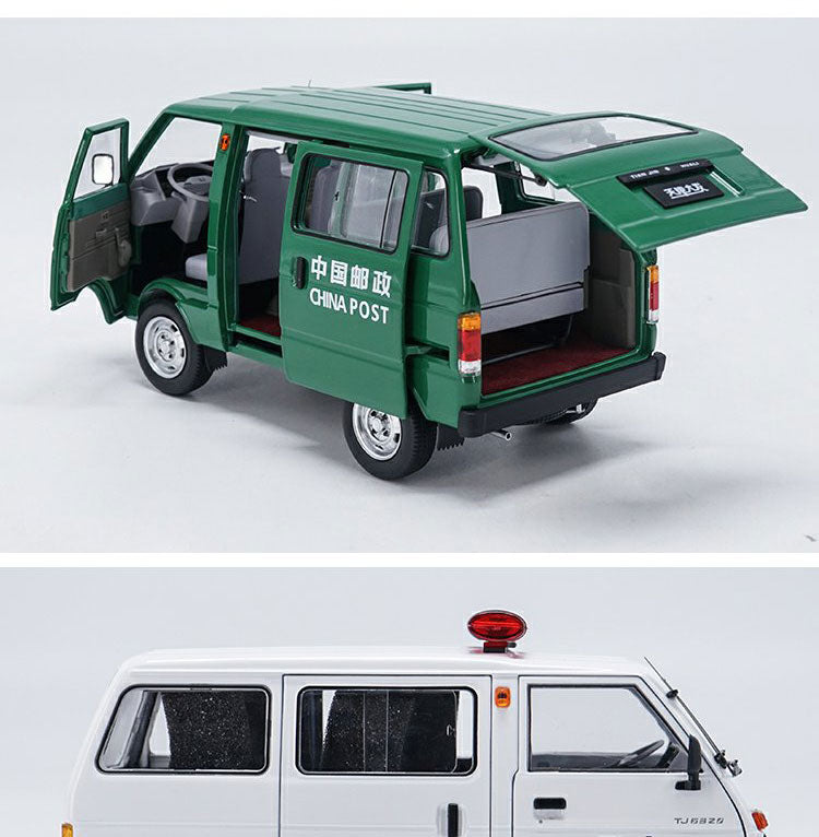 Tianjin Dafa van Taxi police Bread wagon model