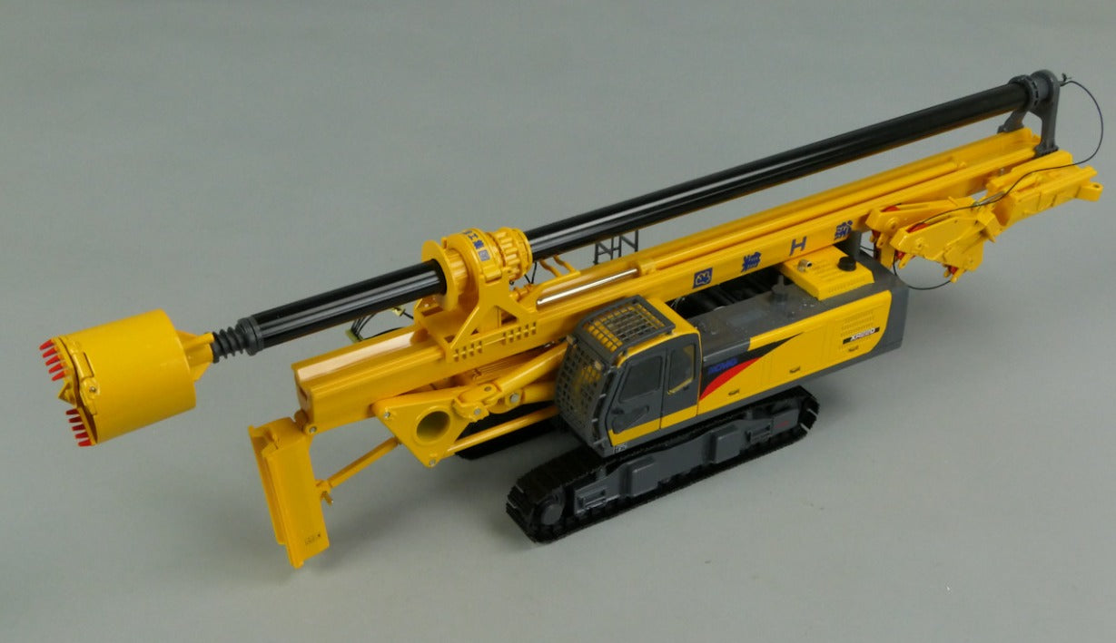 XCMG XR220 Rotary Drilling Model Yellow model alloy model