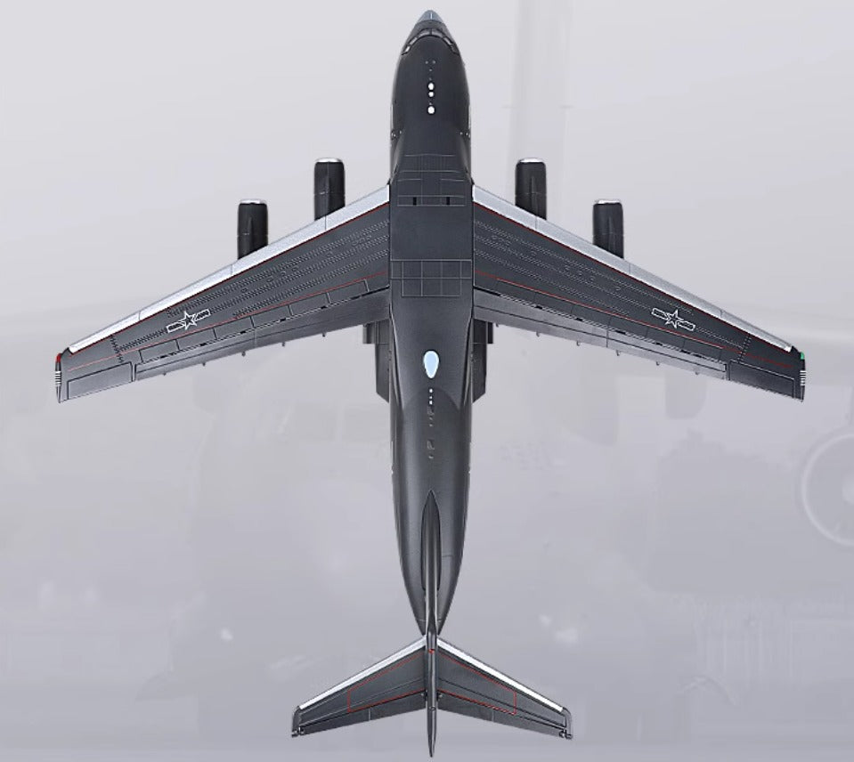 Yun-20 transport aircraft J-20 fighter model airplane