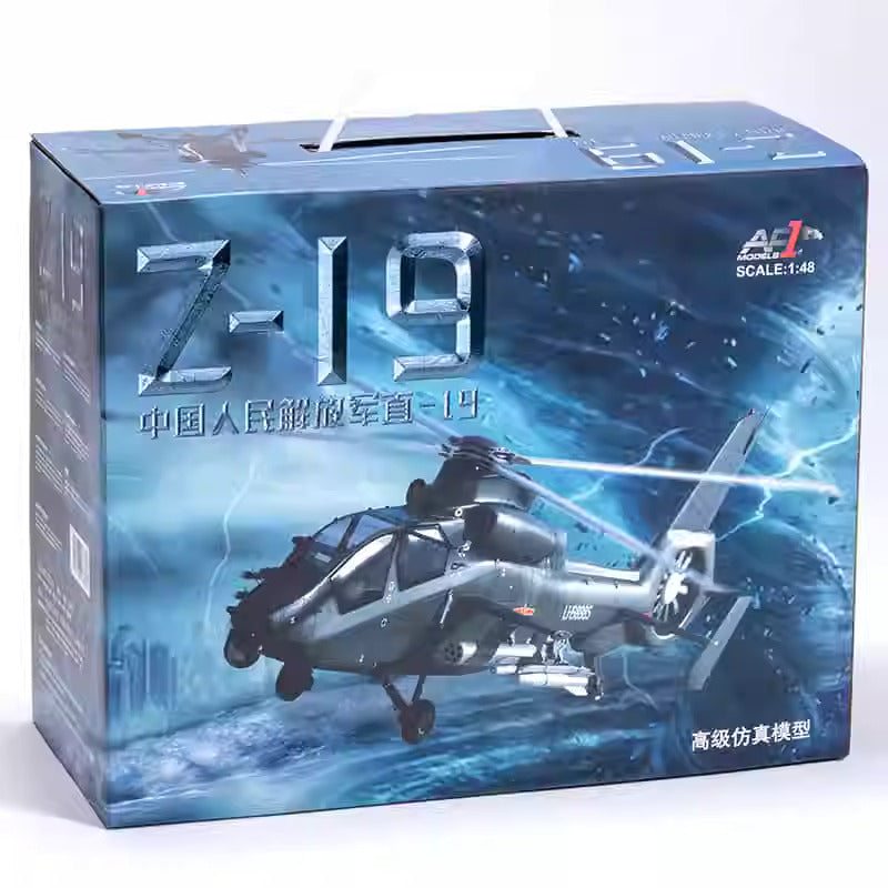 Z-19 helicopter aircraft model