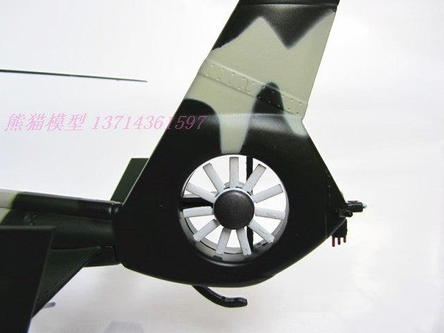 Z-9 metal military aircraft helicopter model