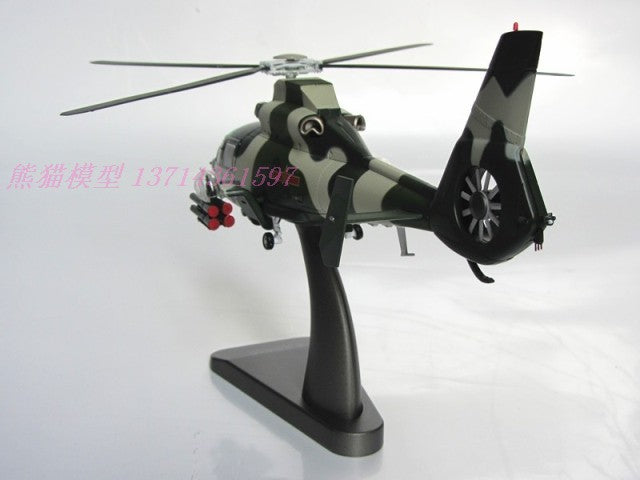 Z-9 metal military aircraft helicopter model